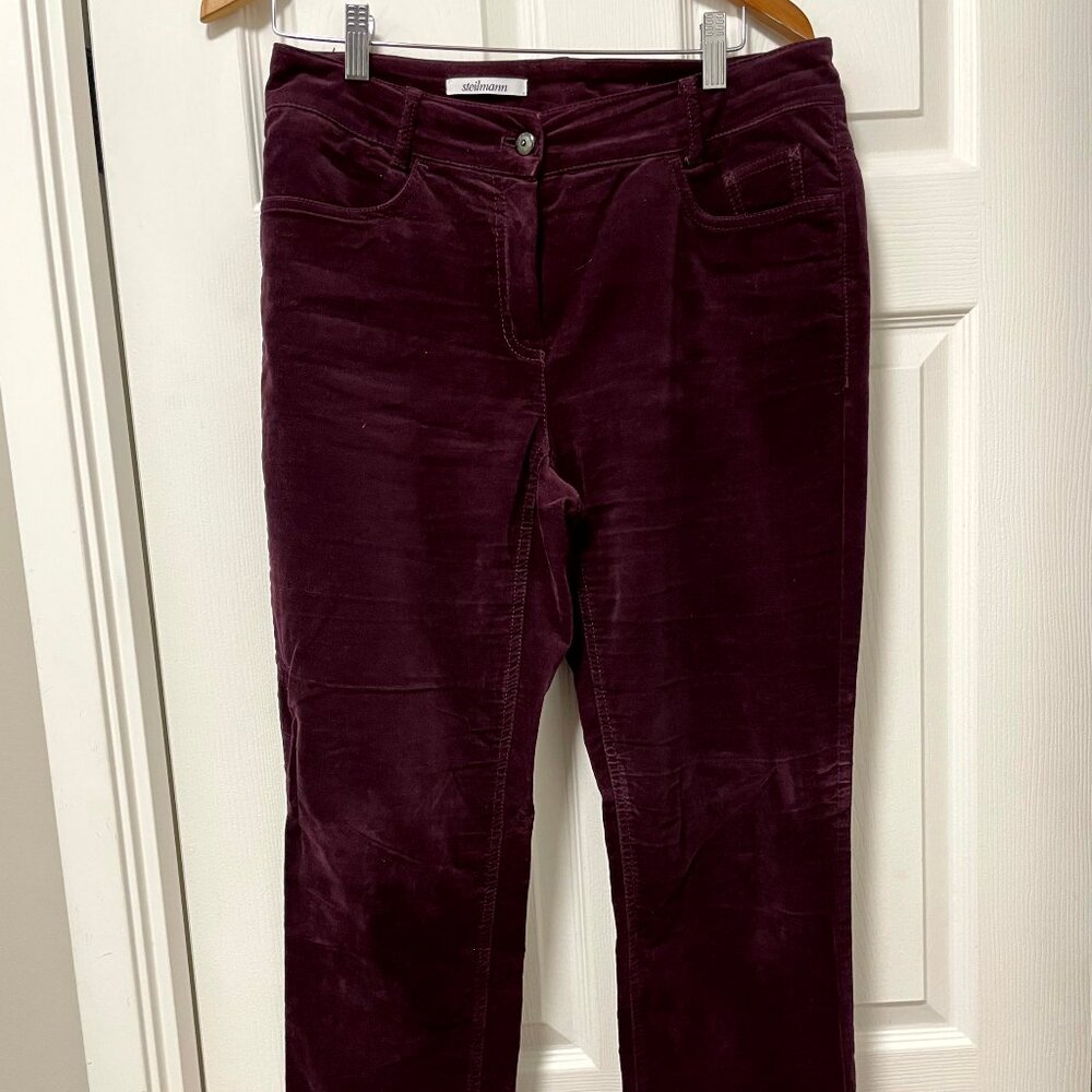 Steilmann Pants - Straight Leg - Burgundy